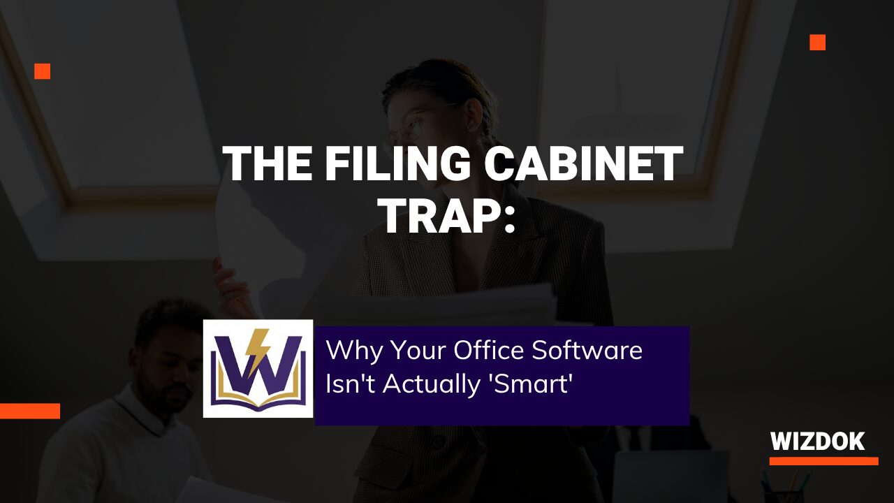 The Filing Cabinet Trap: Why Your Office Software Isn't Actually 'Smart'